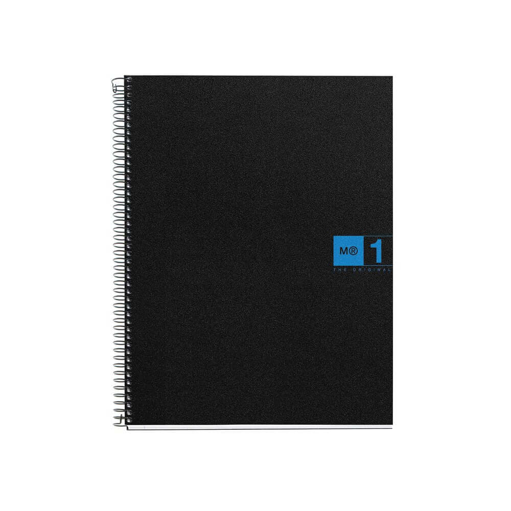 Caiet cu spira Miquelrius Originals, A5, matematica, 80 file, bleu Caiet cu spira Miquelrius Originals, A5, matematica, 80 file, bleu